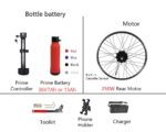 Accolmile 250W rear-motor with bottle battery Conversion kit - Image 3