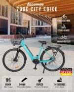 ACCOLMILE ANTELOPE 1S STEP-THRU ELECTRIC BIKE - Image 21