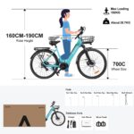 ACCOLMILE ANTELOPE 1S STEP-THRU ELECTRIC BIKE - Image 7