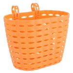 Bicycle Basket Plastic Basket Bike Carrying Storage Replacement Front Cargocycling Plastic Riding L Handlebar Tail Kids Back - Image 3