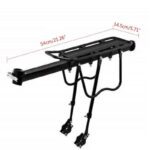 Bike Cargo Rack Rear Bike Rack for Back of Bike Carrier Rack  Quick Release MTB Road Bicycle Rear Racks 110 lbs - Image 3