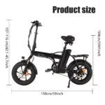 CMACEWHEEL AC16 Folding Electric Bike - UK - Image 3