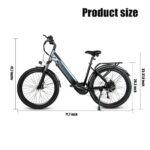 CMACEWHEEL L26 Moped Commuter Electric Bike - Image 3