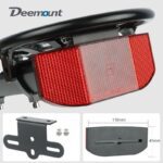 Deemount Heavy Duty Bicycle Luggage Carrier Rear Cargo Rack Stand 24-29'' Bike Trunk 100 KGS Load Fit 4.0 ‘’ Fat Bike Tire