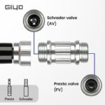 Giyo Portable Bicycle Pump - Image 11
