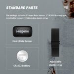 Magene H64 Heart Rate Monitor Mover Bluetooth ANT Sensor With Chest Strap Computer Bike Wahoo Garmin BT Sports - Image 8