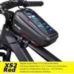 WILD MAN Bicycle Bag 5.5-6.6 Inch Phone Bag Waterproof Front Frame Bag Sensitive Touch Screen MTB Bag Road Bike Accessories - Image 12