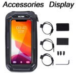 WILD MAN Bicycle Bag 5.5-6.6 Inch Phone Bag Waterproof Front Frame Bag Sensitive Touch Screen MTB Bag Road Bike Accessories - Image 17