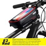 WILD MAN Bicycle Bag 5.5-6.6 Inch Phone Bag Waterproof Front Frame Bag Sensitive Touch Screen MTB Bag Road Bike Accessories - Image 6